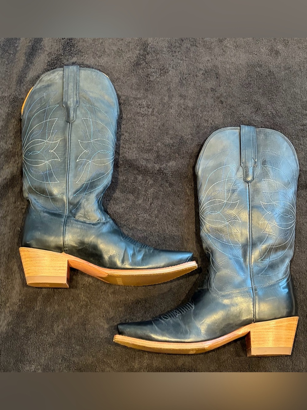 Tecovas Annie Monarch Snip Toe Cowgirl Boots - Picture 8 of 9